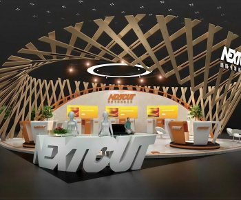 Modern Exhibition Hall-ID:621247052