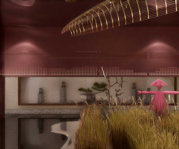 New Chinese Style Exhibition Hall-ID:212893018