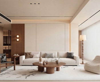 Modern A Living Room-ID:750519994