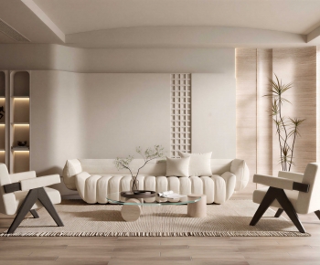 Modern A Living Room-ID:744278917
