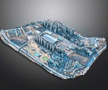 Modern Architectural Bird's-eye View Planning-ID:812431104