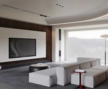 Modern A Living Room-ID:334022055