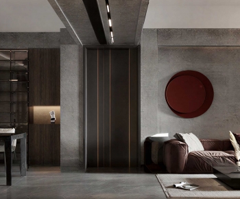 Modern A Living Room-ID:570398099
