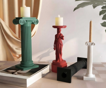 Retro Style Candles/Candlesticks-ID:452408087