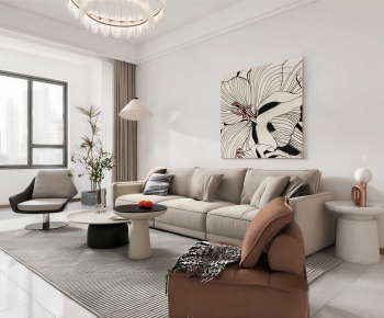 Modern A Living Room-ID:522003893
