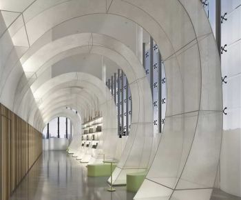 Modern Exhibition Hall-ID:419580912