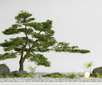 New Chinese Style Plant Landscaping-ID:297467951