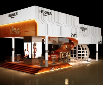 Modern Exhibition Hall-ID:987767937