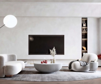 Modern A Living Room-ID:786840923