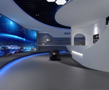 Modern Exhibition Hall-ID:253779898