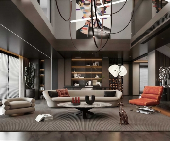 Modern A Living Room-ID:113764056