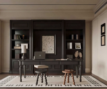 French Style Study Space-ID:202480085