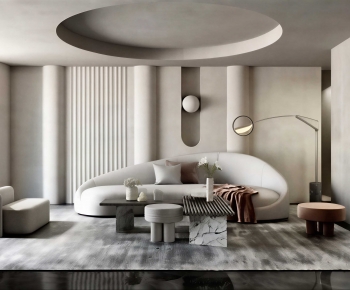 Modern A Living Room-ID:731652989