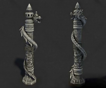 Chinese Style Column-ID:283838999