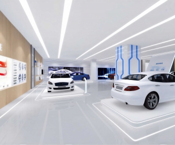 Modern Exhibition Hall-ID:241945032