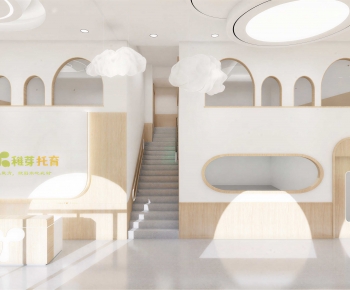 Modern Kindergarten Hall-ID:930466892