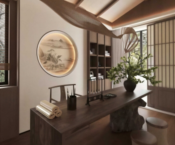 New Chinese Style Tea House-ID:796231993