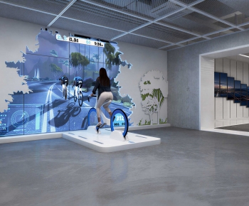 Modern Exhibition Hall-ID:769112112