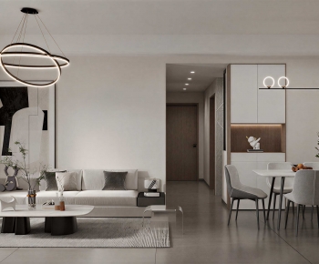 Modern A Living Room-ID:138487102