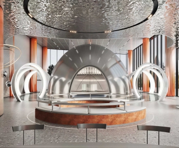 Industrial Style Exhibition Hall-ID:820810823