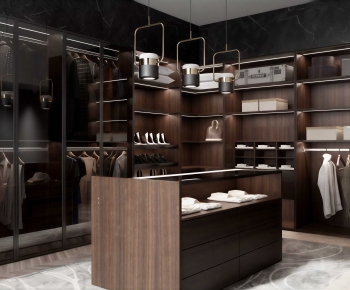 Modern Clothes Storage Area-ID:241523985