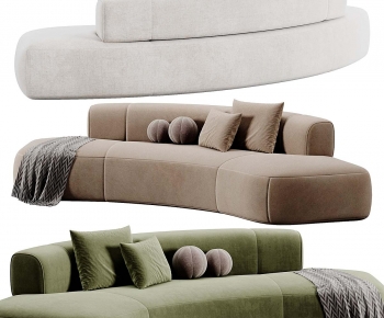 Modern Curved Sofa-ID:413494112