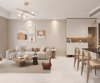 Modern A Living Room-ID:484224088