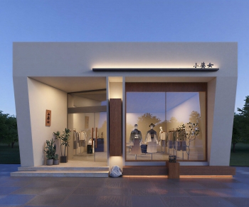 Modern Facade Element-ID:738636974