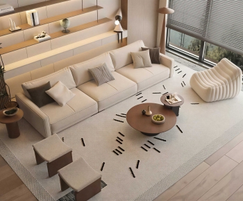 Modern Sofa Combination-ID:580423123
