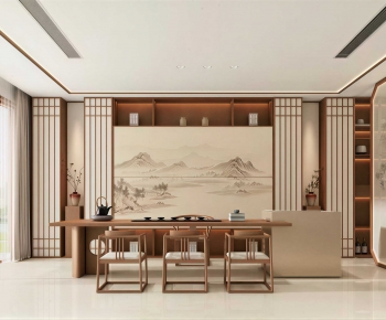 New Chinese Style Tea House-ID:211575981