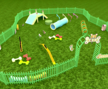 Modern Park Landscape-ID:758569967