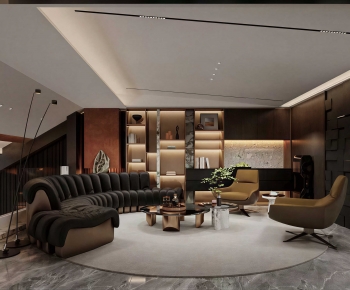 Modern A Living Room-ID:945514927