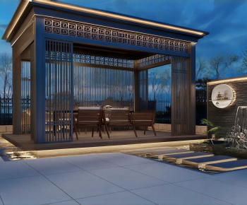 New Chinese Style Courtyard/landscape-ID:780349022