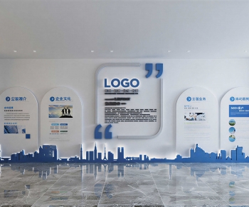 Modern Exhibition Hall-ID:618395097