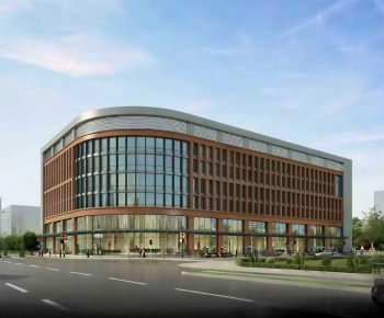 Modern Appearance Of Commercial Building-ID:146092899