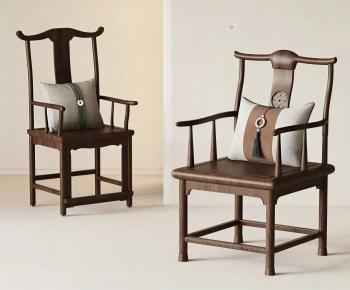 New Chinese Style Lounge Chair-ID:507169965