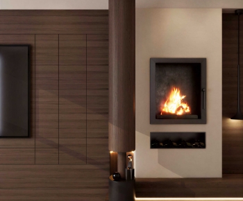 Modern Fireplace-ID:427793981
