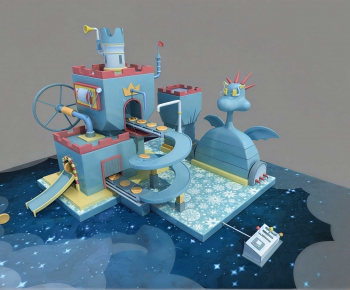 Modern Equipment For Children-ID:882275104