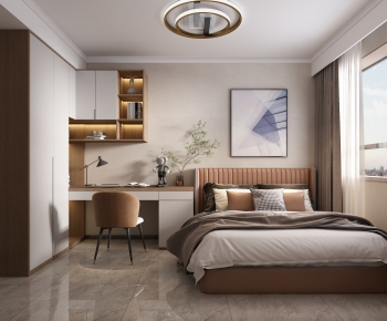 Modern Bedroom-ID:672539955