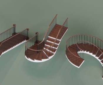 Modern Rotating Staircase-ID:322002892