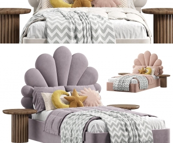 Modern Child's Bed-ID:722851995
