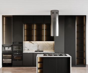 Modern Kitchen Cabinet-ID:628137117