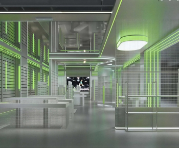 Modern Exhibition Hall-ID:211639434
