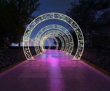 Modern Park Landscape-ID:212230738