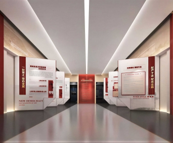 Modern Exhibition Hall-ID:711164002