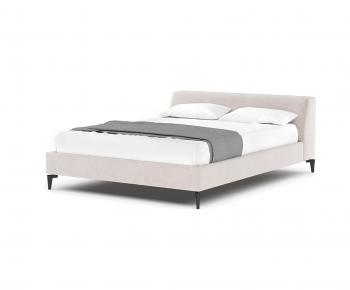 Modern Double Bed-ID:537553077