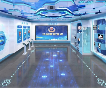 Modern Exhibition Hall-ID:865412005