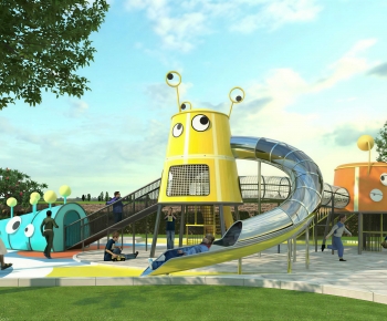 Modern Equipment For Children-ID:388355978