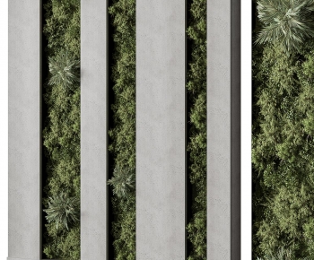 Modern Plant Wall-ID:158782963