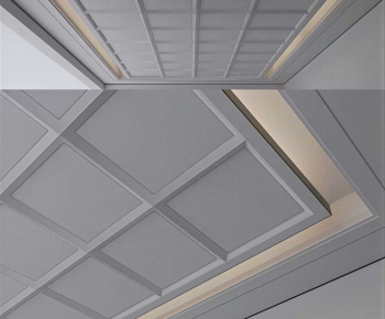 Modern Suspended Ceiling-ID:495421891